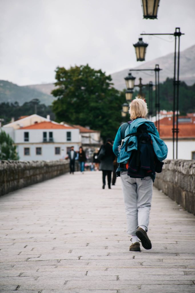 camino-de-santiago-pilgrim-ponte-de-lima-roman-bridge-portugal