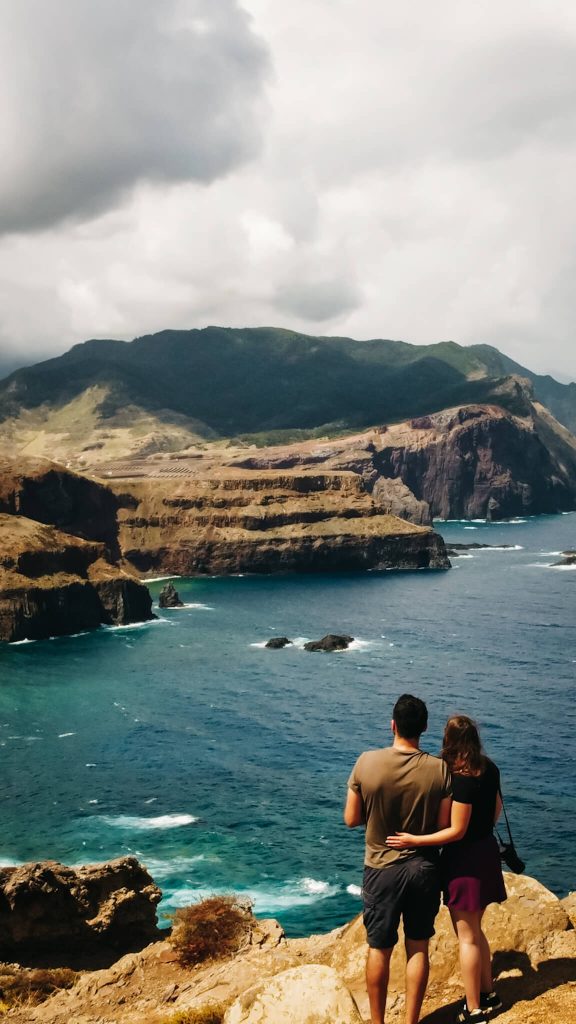 couple-overlooking-ponta-de-sao-lourenco-madeira