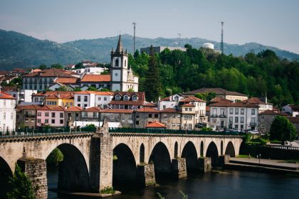 historic-bridge-and-church-ponte-da-barca-portugal