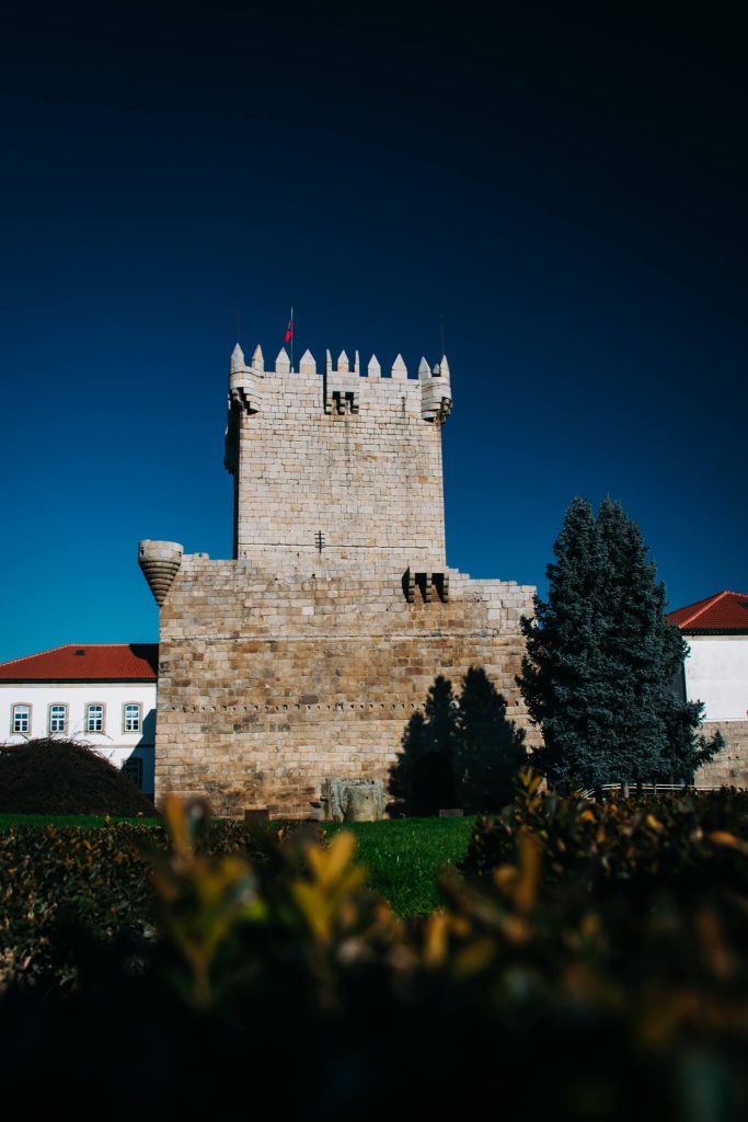 medieval-castle-tower-and-garden-chaves-portugal